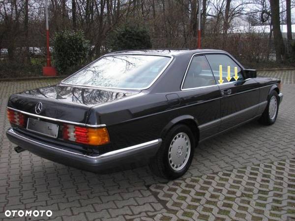 USZCZELKA WODOZGARNIACZ DRZWI MERCEDES C126 SEC - 1