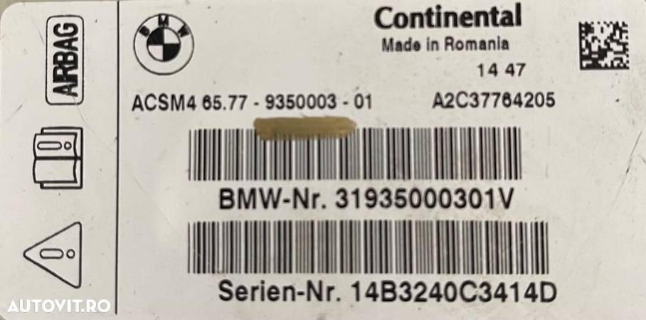 Modul control Airbag BMW F10 F01 F22 F30 6837359 9350003 9343687 - 4