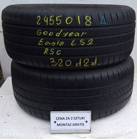 245/50/18 cena za 2 szt. letnie* Goodyear WA-wa centru - 1