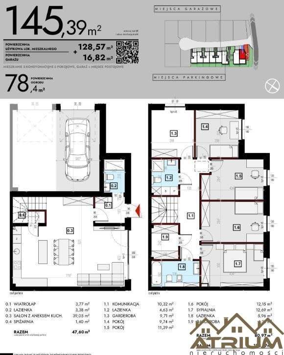 Nowy bliźniak Szczytniki z ogródkiem 12 - Pełny obrazek: 5/19