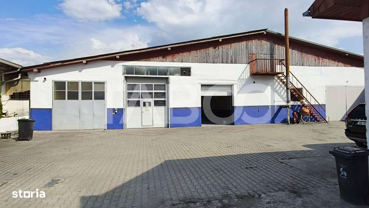 Spatiu industrial de 300 mp de inchiriat in Sebes Alba - Imagine principală: 3/12