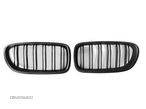 Grile duble pentru BMW F10 seria 5 M5 LCI look Negru Mat sau lucios - 2