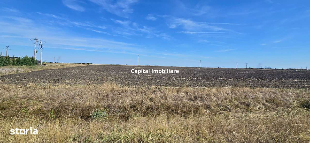 Teren extravilan cu potențial de dezvoltare, la sosea DN6-1