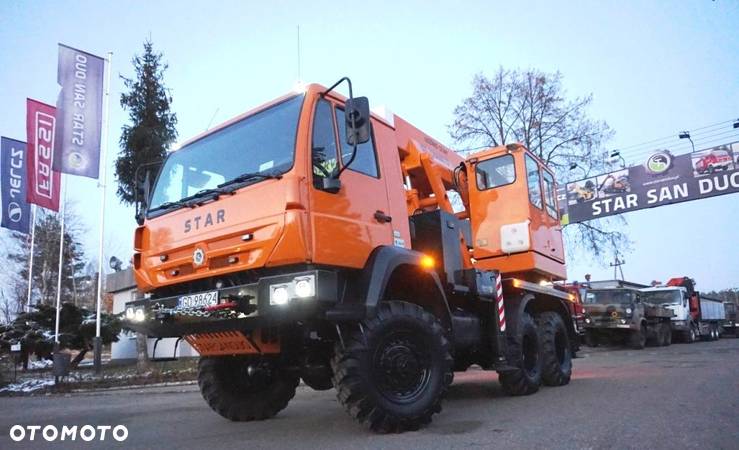 Star 266 MAN 6x6 PODNOŚNIK podest P 183 / 184 H zwyżka dla ENERGETYKI - 38