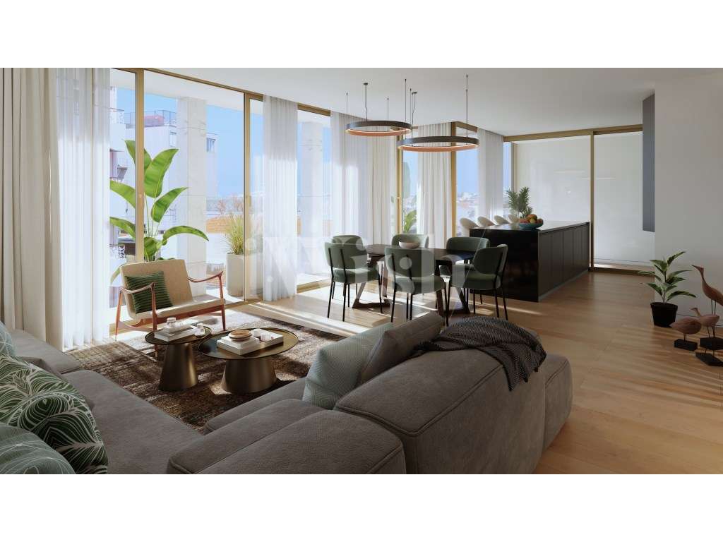 Golden Horizon - Apartamento com 1 quarto e varanda a 300m da Praia... - Grande imagem: 2/11