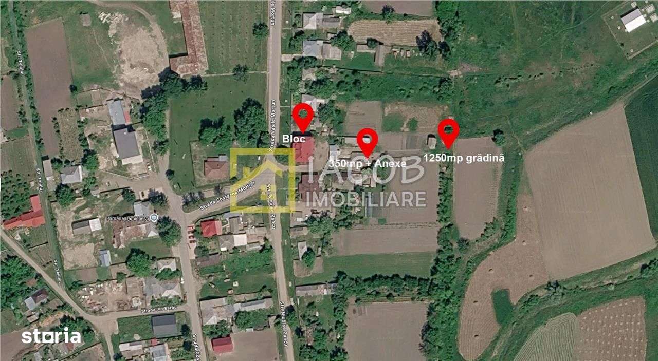 Pachet rural: apartament + bucatarie de vara + boxa+ 2.500 mp teren, D-4