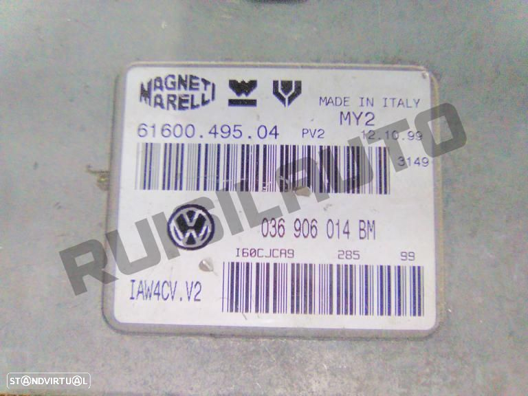 Centralina Do Motor 0369_06014bm Vw Polo (6n2) 1.4 16v [1999_20 - 2