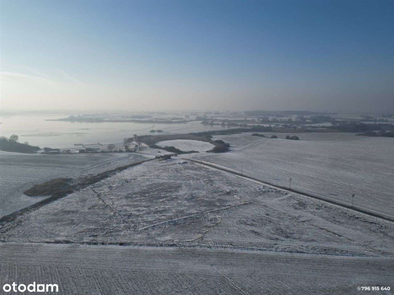 Działka 923m przy samej plaży Jezioro Borzymowskie-1