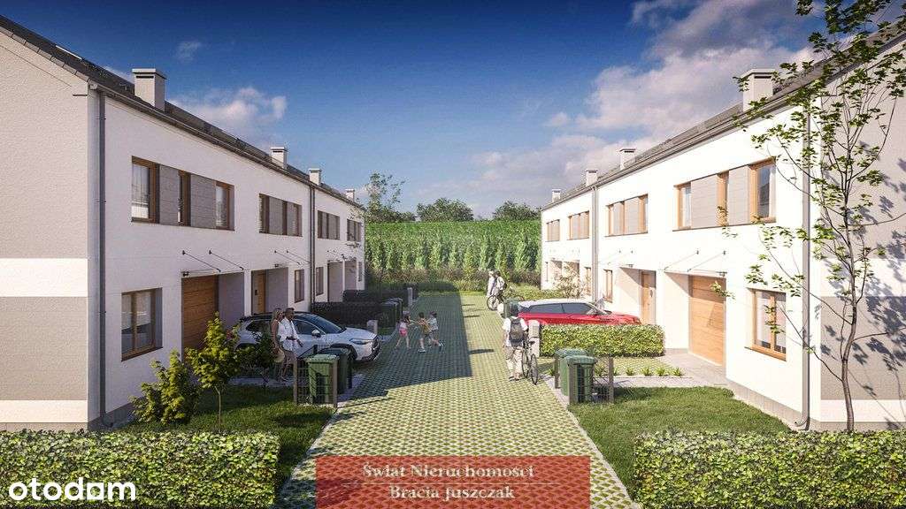 Gotowe Domy Skrajny Segment|5 pok. 2 Mp|Duży Ogród - Pełny obrazek: 4/8