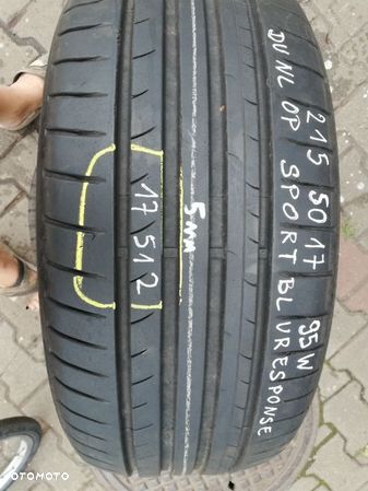 Opona DUNLOP SPORT BLURESPONSE 215 50 17 95W   17512 - 1