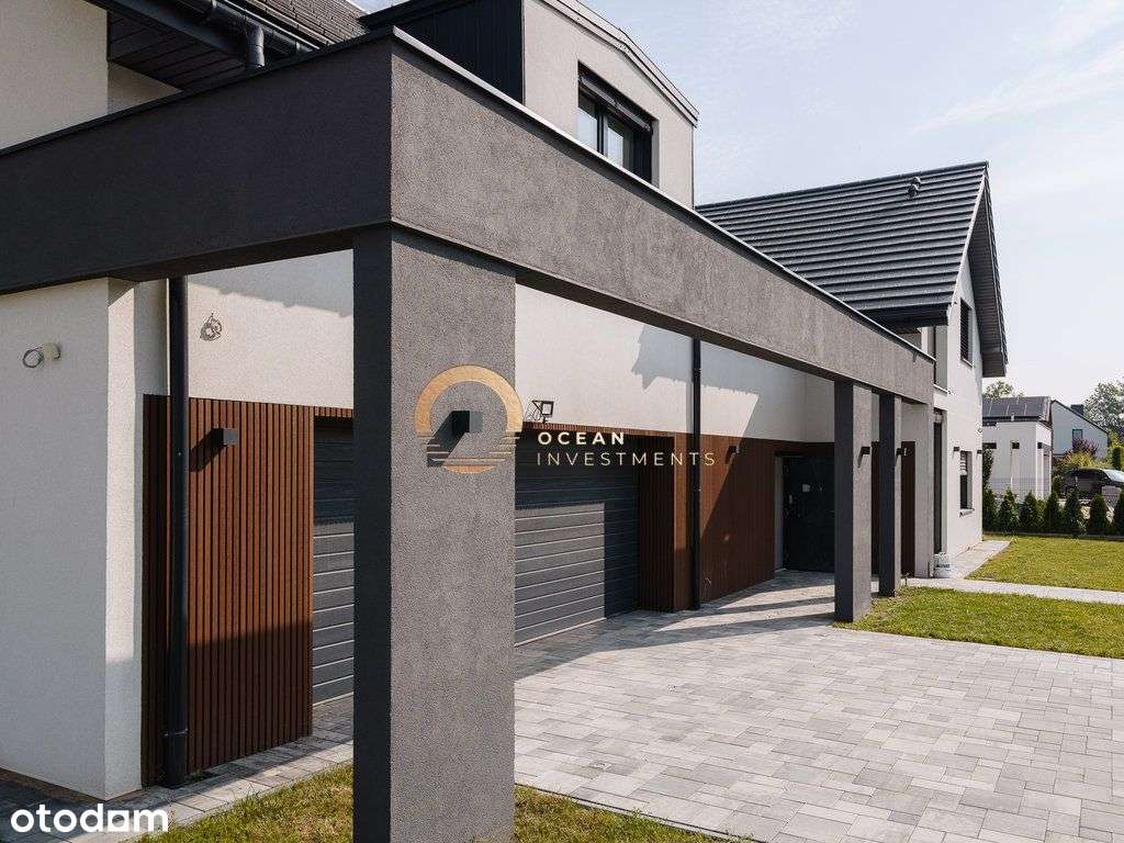 Dom wolnostojący Wilanów l Nowoczesna bryła-2