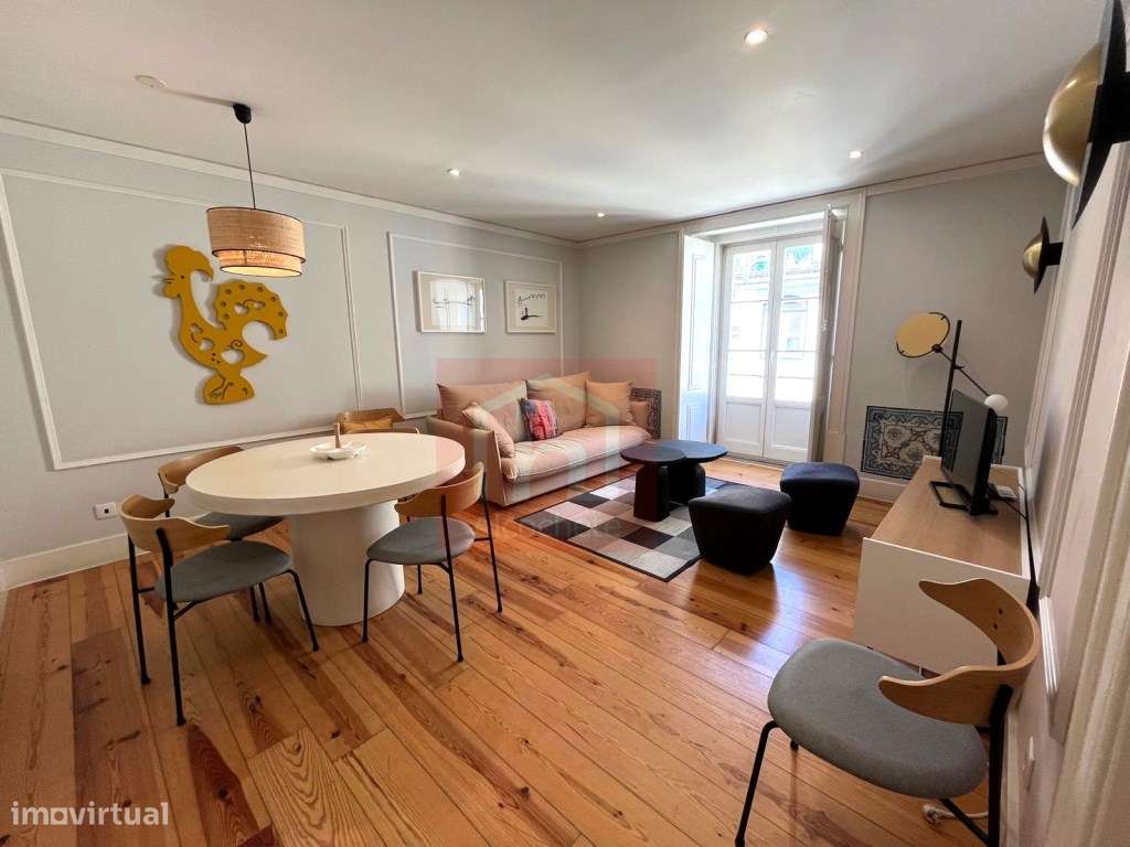 Apartamento T2 mobilado arrendar na baixa de Lisboa - Grande imagem: 4/39
