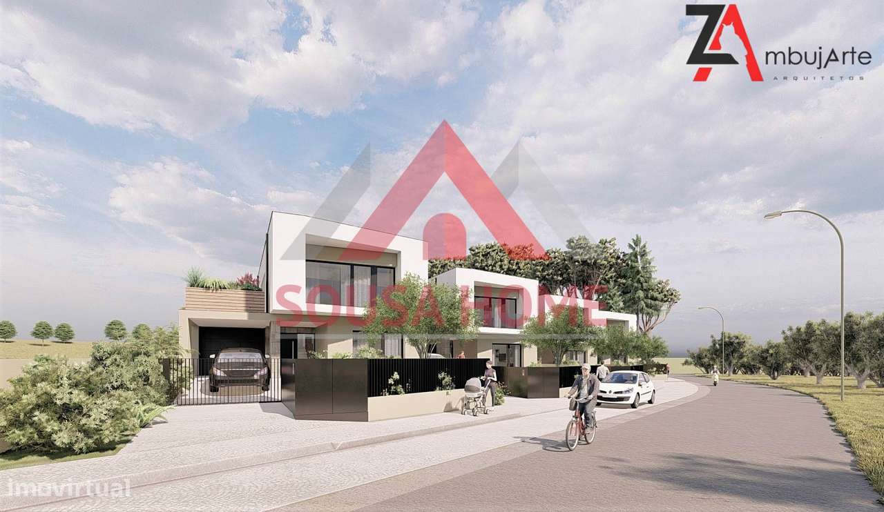 Projecto Aprovado *3 Moradias V4 - Ortigosa - Grande imagem: 2/15