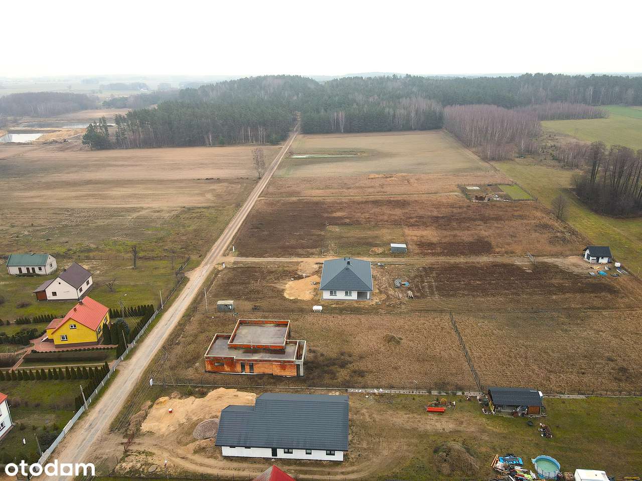 Dom z płaskim dachem, nowoczesny pow. 218/2000 m2 - 4 pok-9