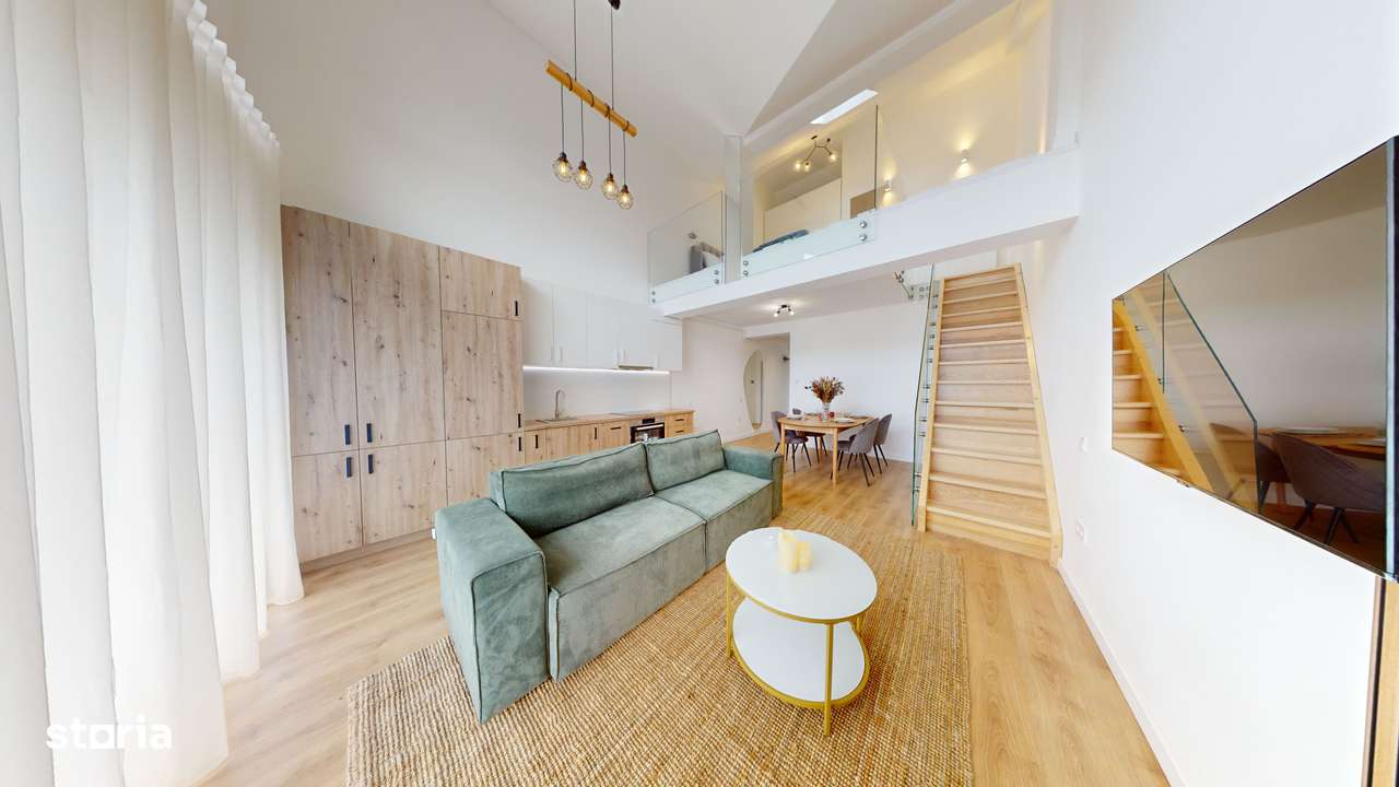 Penthouse 2 camere - 56 mp, 2 bai - Ansamblu nou - Imagine principală: 5/9