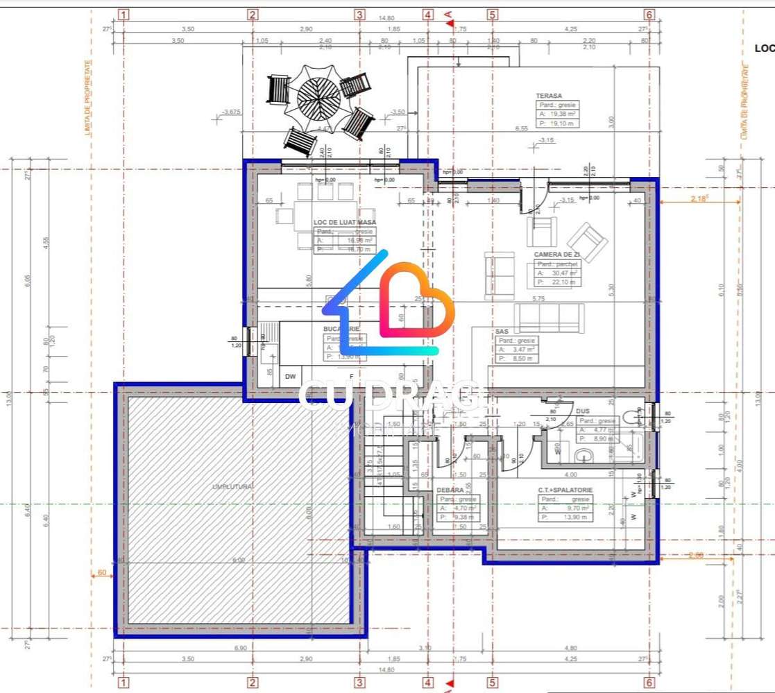 Casa Visurilor Tale în Stil Mediteranean-4
