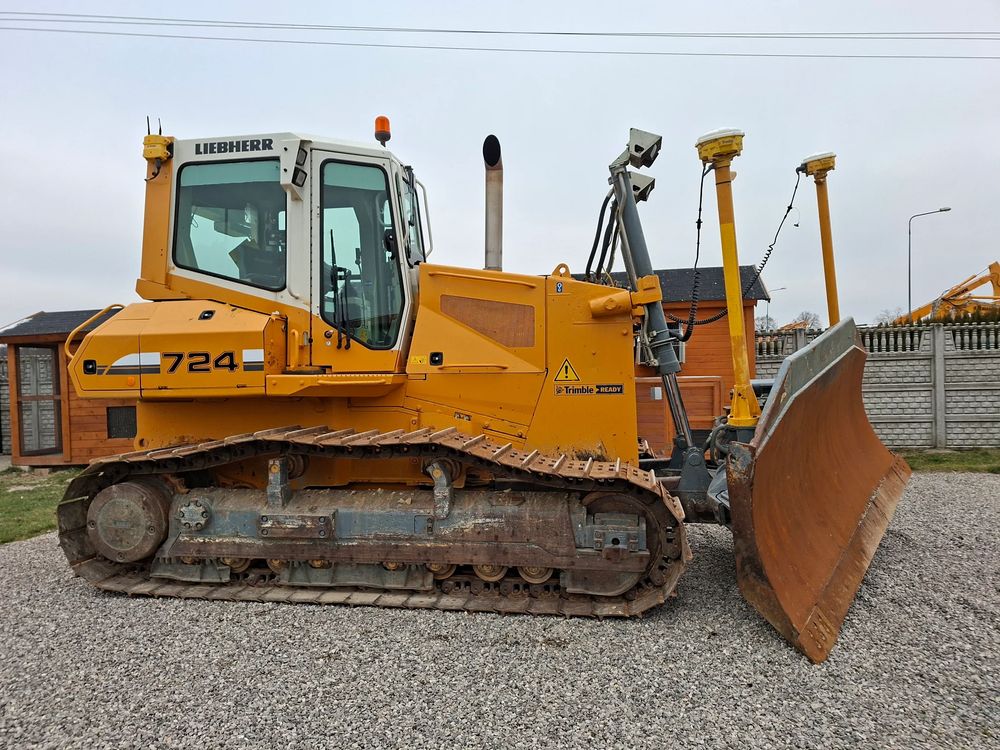 Liebherr Pr 724 xl niwelacja 3d trimble 2015