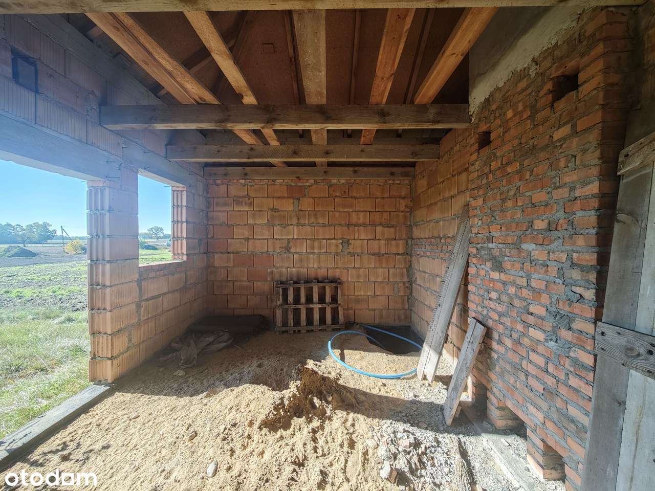 Urocza działka z rozpoczętą budową | Józefów, gm. Wodzierady | 5715 m²-12