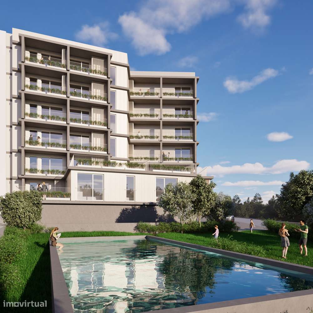T3 NOVO - Centro de Ermesinde - Piscina/ Sky Lounge - A+-10