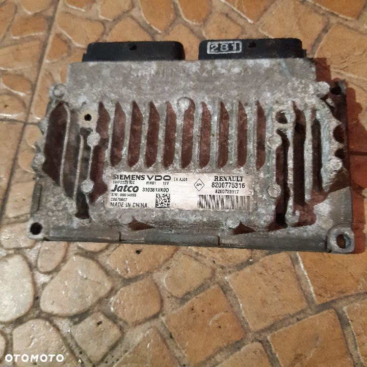 Renault komputer sterownik 8200775316 - 1