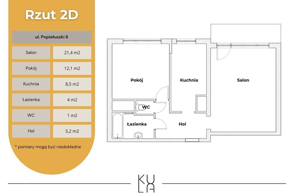 Słoneczne mieszkanie gotowe na Twój pomysł!-16