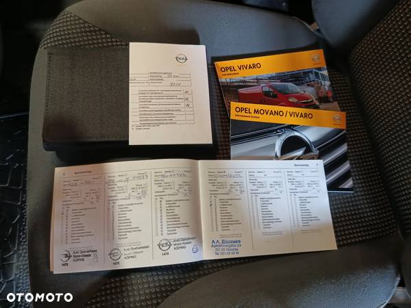 Opel Vivaro 2.0 CDTI 115 KM przebieg tylko 188000!!! Stan idealny bez wkładu finansowego, nowe opony, nowe hamulce. JAK NOWY !!! - 22