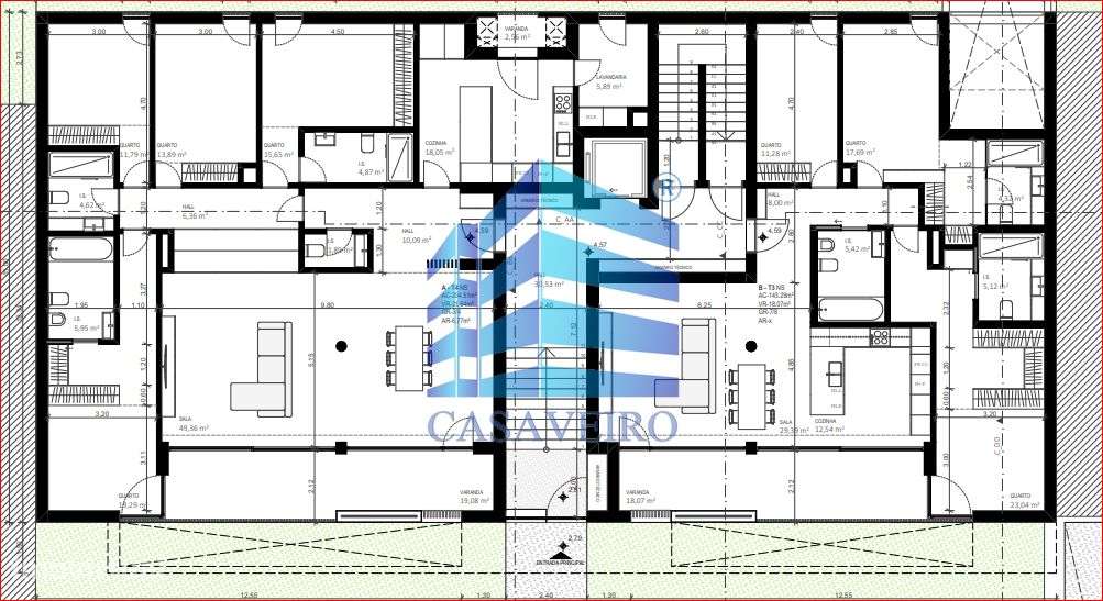 Apartamento T3 Duplex com Varandas Praia da Vagueira - Grande imagem: 5/22