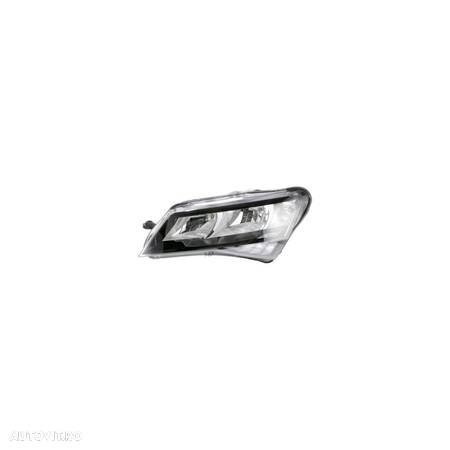 Far Skoda Superb (3V), 05.2015-, stanga/dreapta, tip bec D3S+LED, cu lumini pt curbe, cu control adaptiv a fazei lungi, cu lumina de zi (LED), fara bec, fara balast, fara unitate control led, cu motoras, H - 1