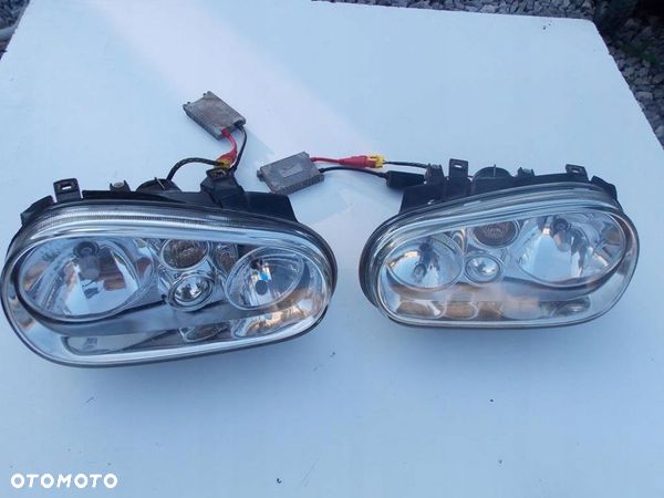 LAMPA LAMPY PRZÓD GOLF IV PRZETWORNICE XENON - 1