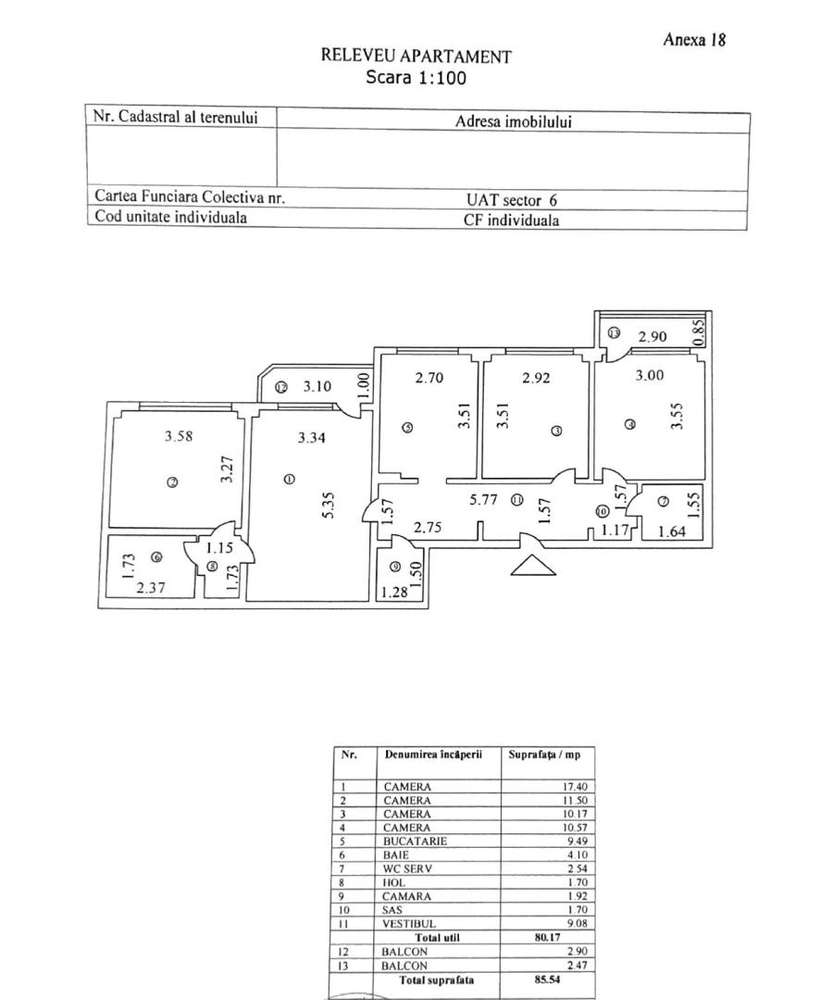 Vanzari Apartamente 4 camere CARTIERE Militari- UVERTURII-14