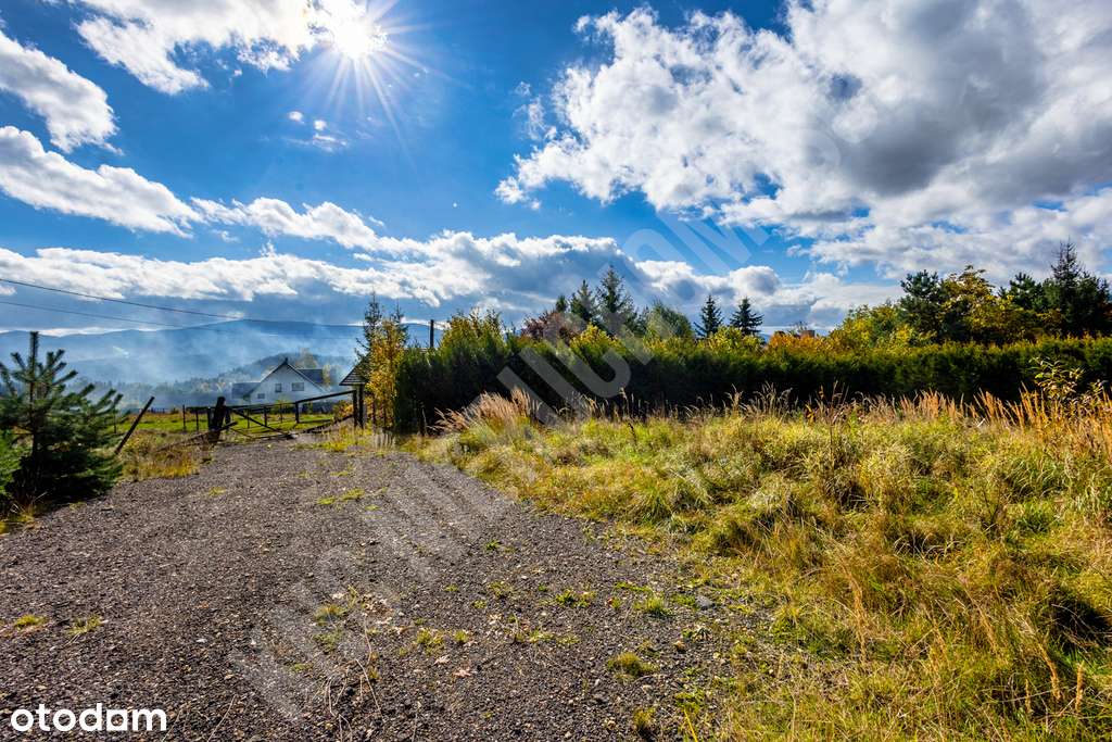 Widokowa działka - Zawoja Przysłop-11