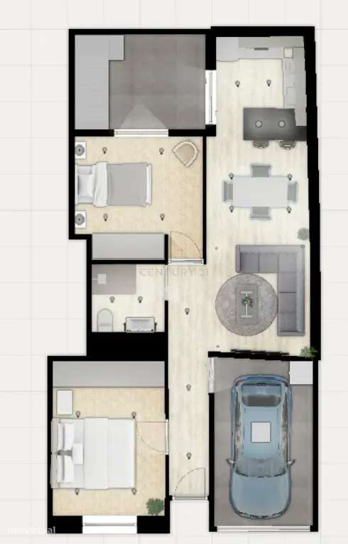 Moradia térrea com Garagem na Lagoa-20