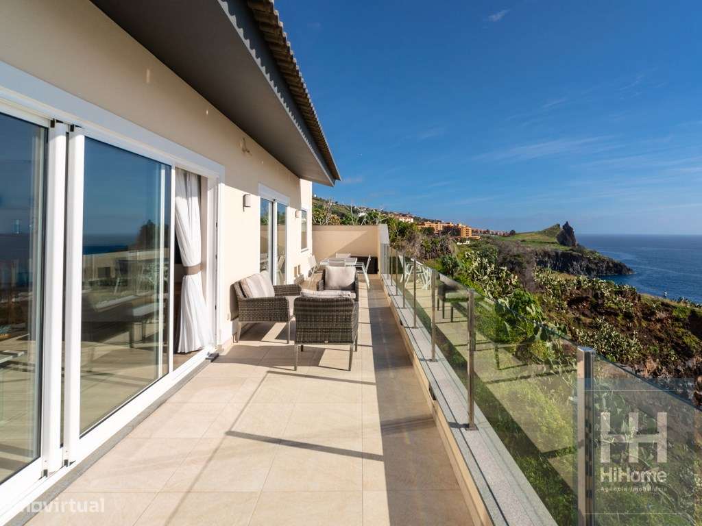 Moradia T3 térrea com piscina e vista mar - Praia dos Reis Magos - Grande imagem: 5/60