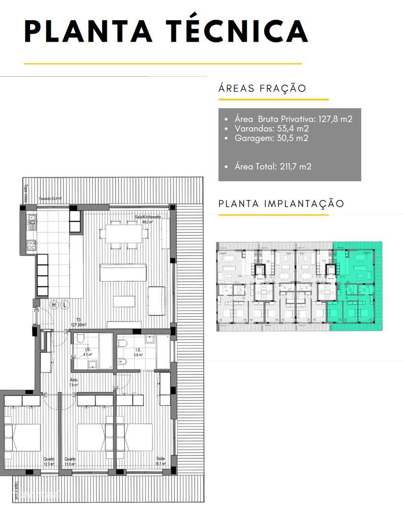 Apartamento T3 NOVO em Nogueira da Regedoura-21