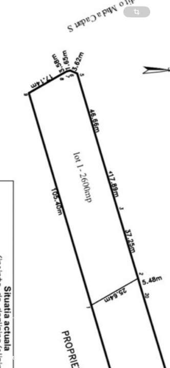 Teren intravilian, 2600 mp zona Cetate - Imagine principală: 2/2