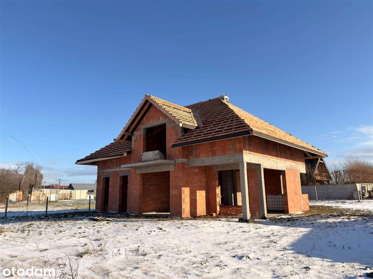 Wielowieś- rozpoczęta budowa-działka 939m2-2