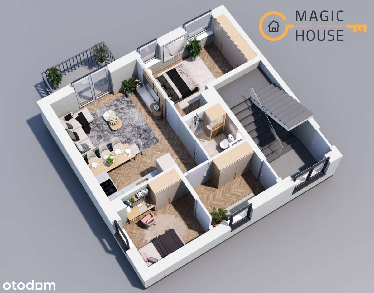 Mieszkanie 5-pokojowe w Sercu Kartuz! - Pełny obrazek: 5/7