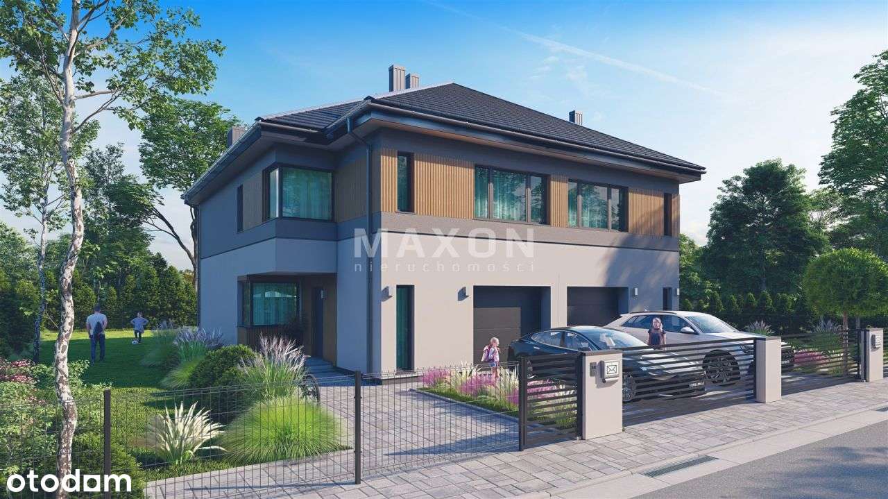 Dom o pow. 189mkw 6 pokoi działka 500mkw Lux