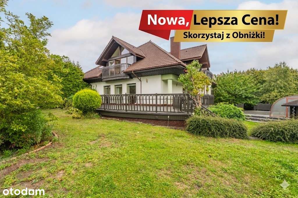 Nowa Cena! Rezydencja 682m² Mierzyn z basenem