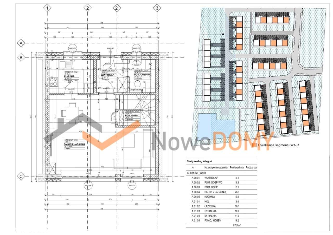 GOTOWY DO ODBIORU Segment Środkowy 87,9m2 0% prow.-14