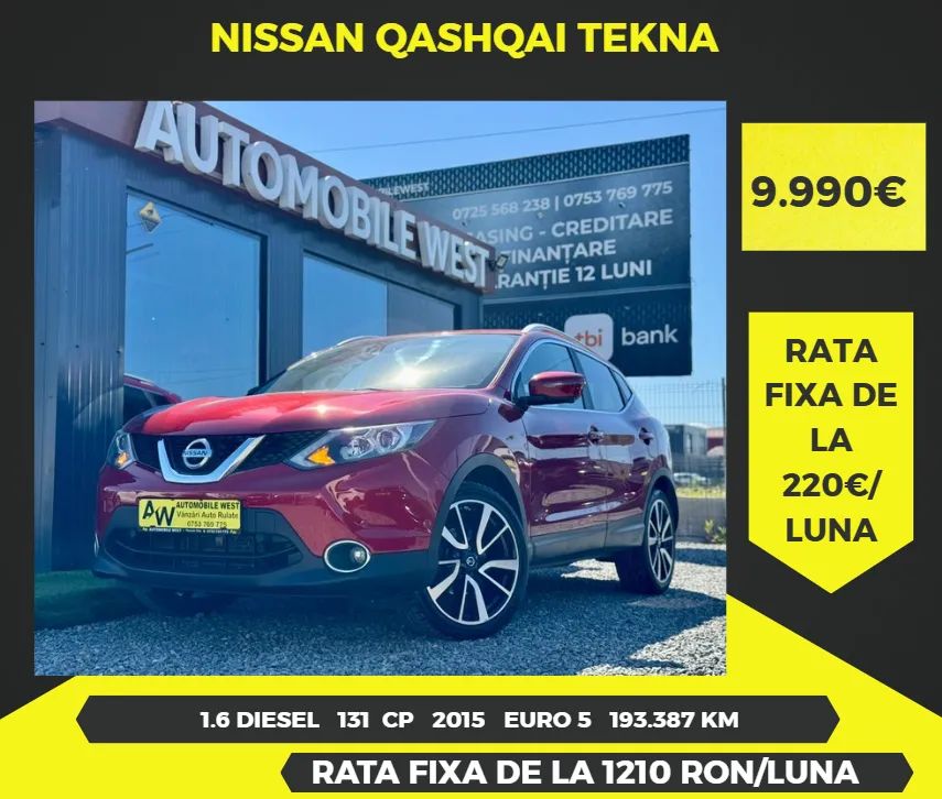 Nissan Qashqai II [2013 - 2021] 1.6 DCI Start/Stop X-TRONIC Tekna 2015