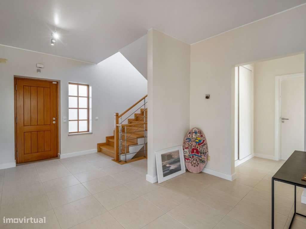 Moradia T3 com piscina, jardim, garagem e vista no Praia d'el Rey B...-7