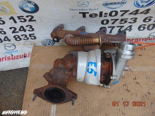 Turbina Renault clio 4 1.5dci Logan Duster Sandero Lodgy Dokker Captur kangoo scenic qashqai euro 5 - 1