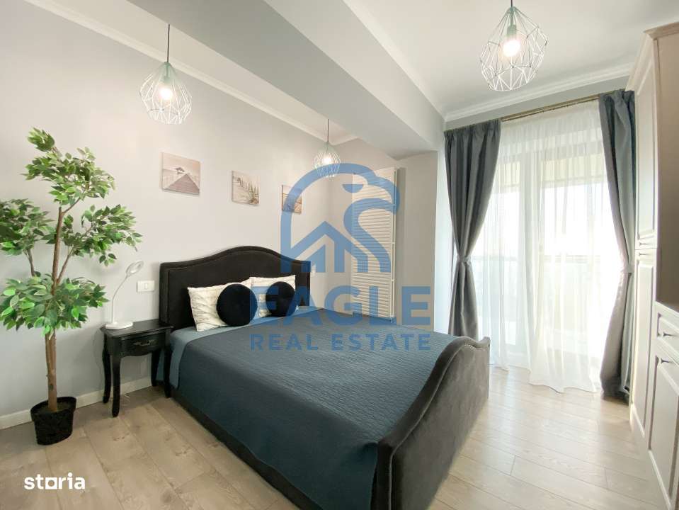 Mamaia Central - 2 Camere modern, balcon si vedere la Lac-10