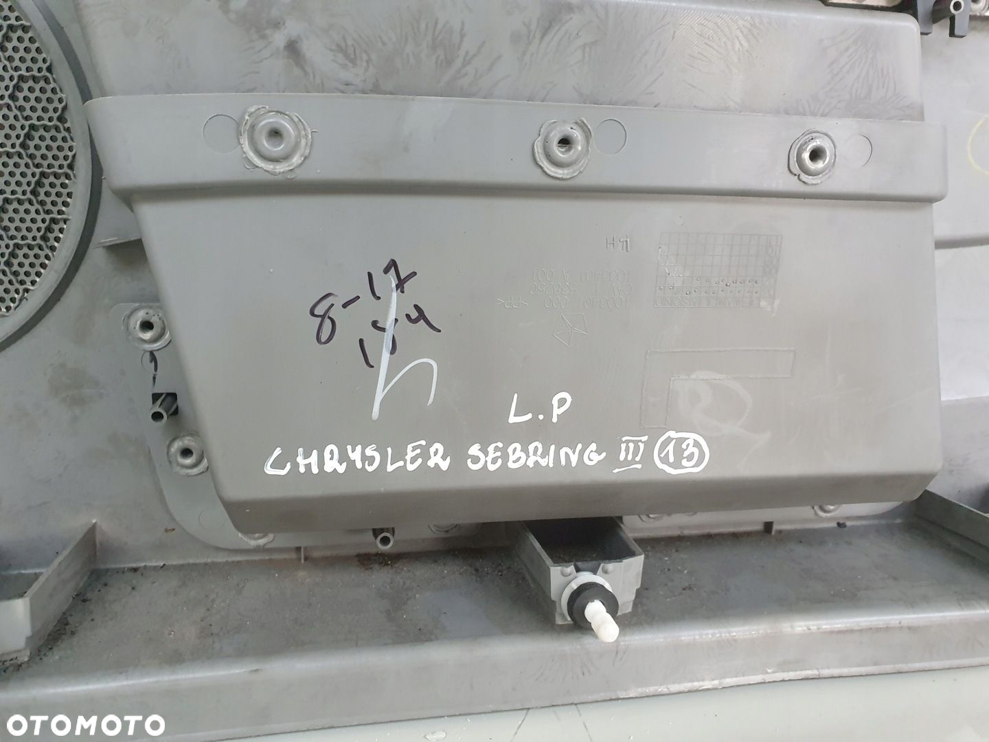 Chrysler Sebring III BOCZEK DRZWI LEWY PRZÓD PRZEDNI europa - 6