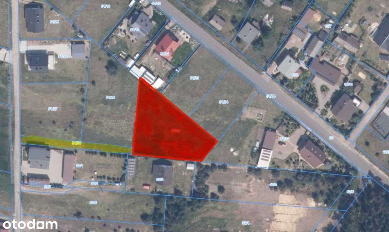 Działka budowlana blisko lasu