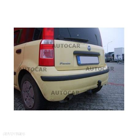 Carlig de remorcare pentru FIAT PANDA - 5usi. si 4x4, (169) - sistem semidemontabil -cu suruburi - tip 3xxx - din 2003 - 8