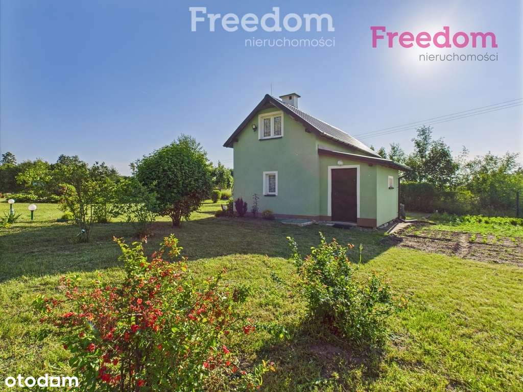 Urokliwy domek całoroczny z dużą działką. - Pełny obrazek: 5/20