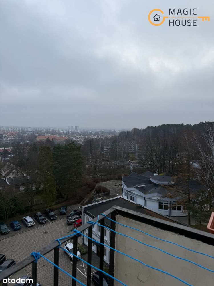 Panoramiczny widok na cały Gdańsk! 2 pokoje!-8