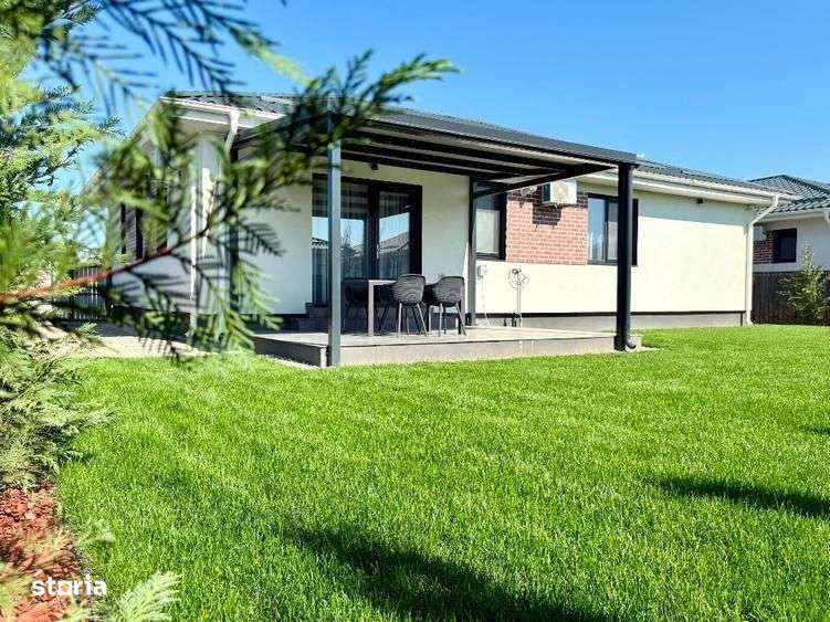 VILA pe un nivel | 4 camere | complet amenajată | 510 mp teren-1